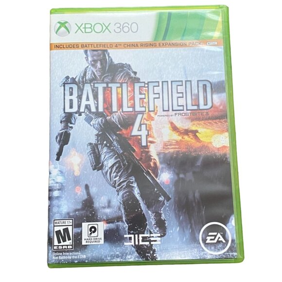 XBOX 360 Battlefield 4 Video Game-Rated M 17+-GUC - Picture 1 of 6